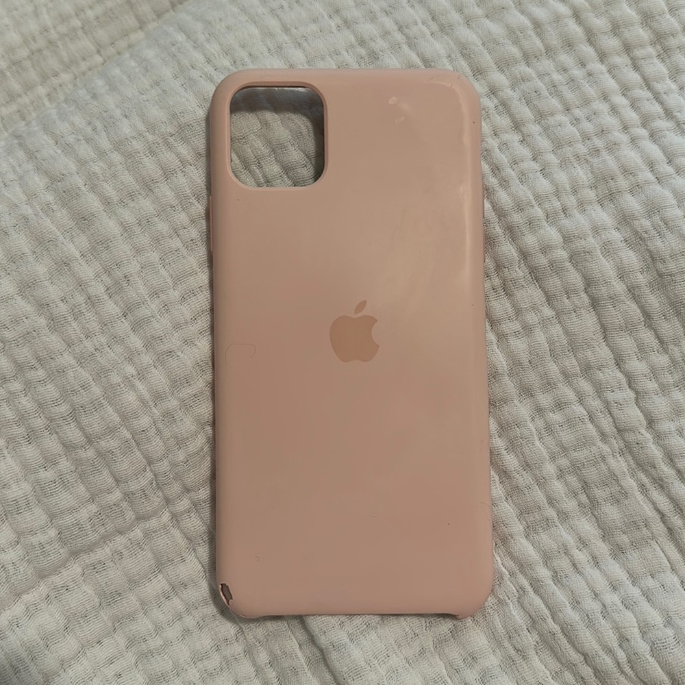 Light pink Apple 11 ProMax IPhone case